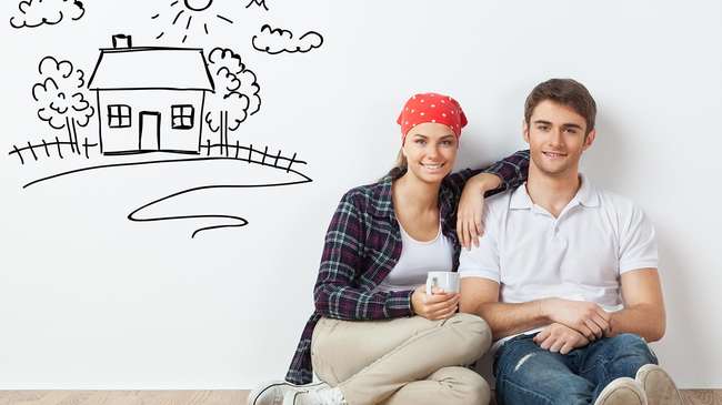 Home buyers thinking about buying a home